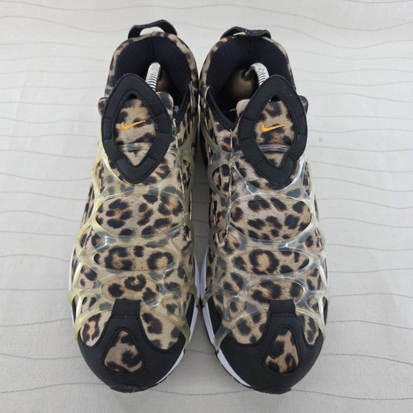 Nike Mens Air Kukini De Leopard Print Tan Black Running Shoes DJ6418-001 Sz 9 - Picture 3 of 12